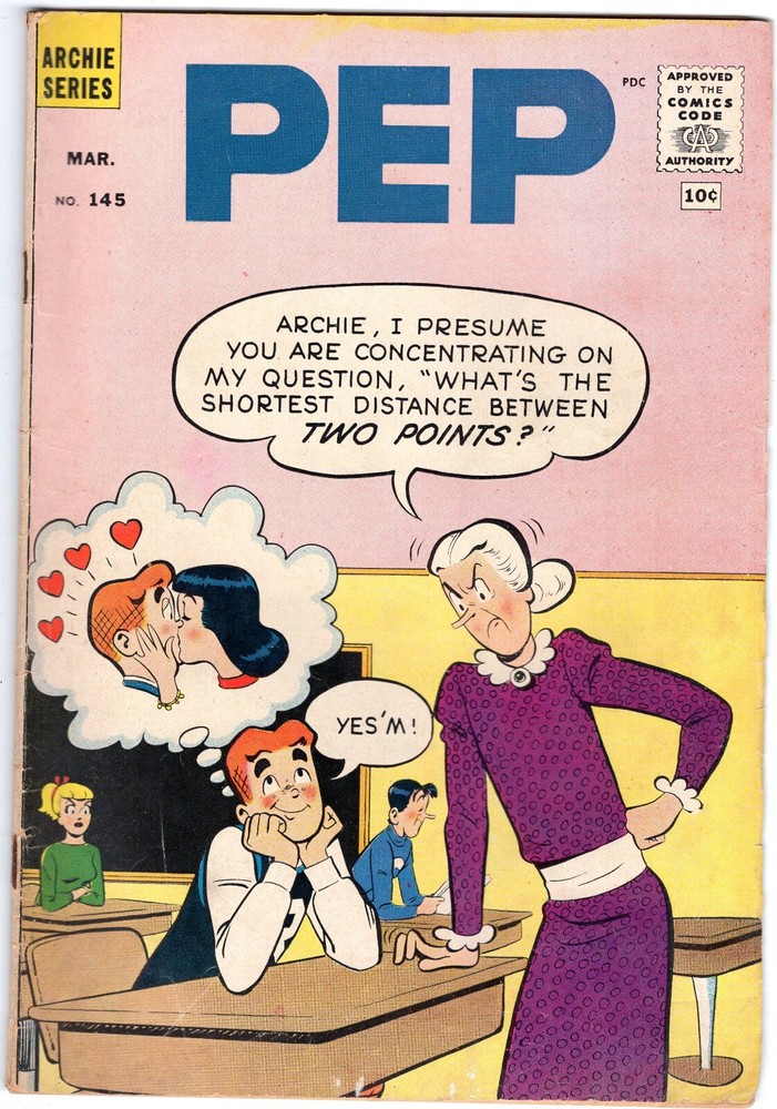 Pep Comics 1961  Issue 145 Archie Series