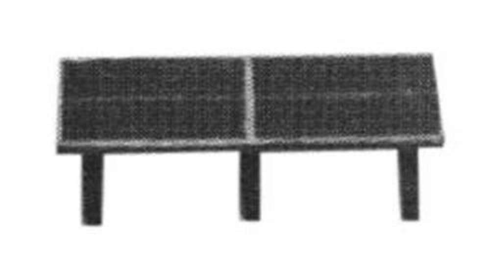 Plastruct 94711 Miniature Ping Pong Table for Model Scenes