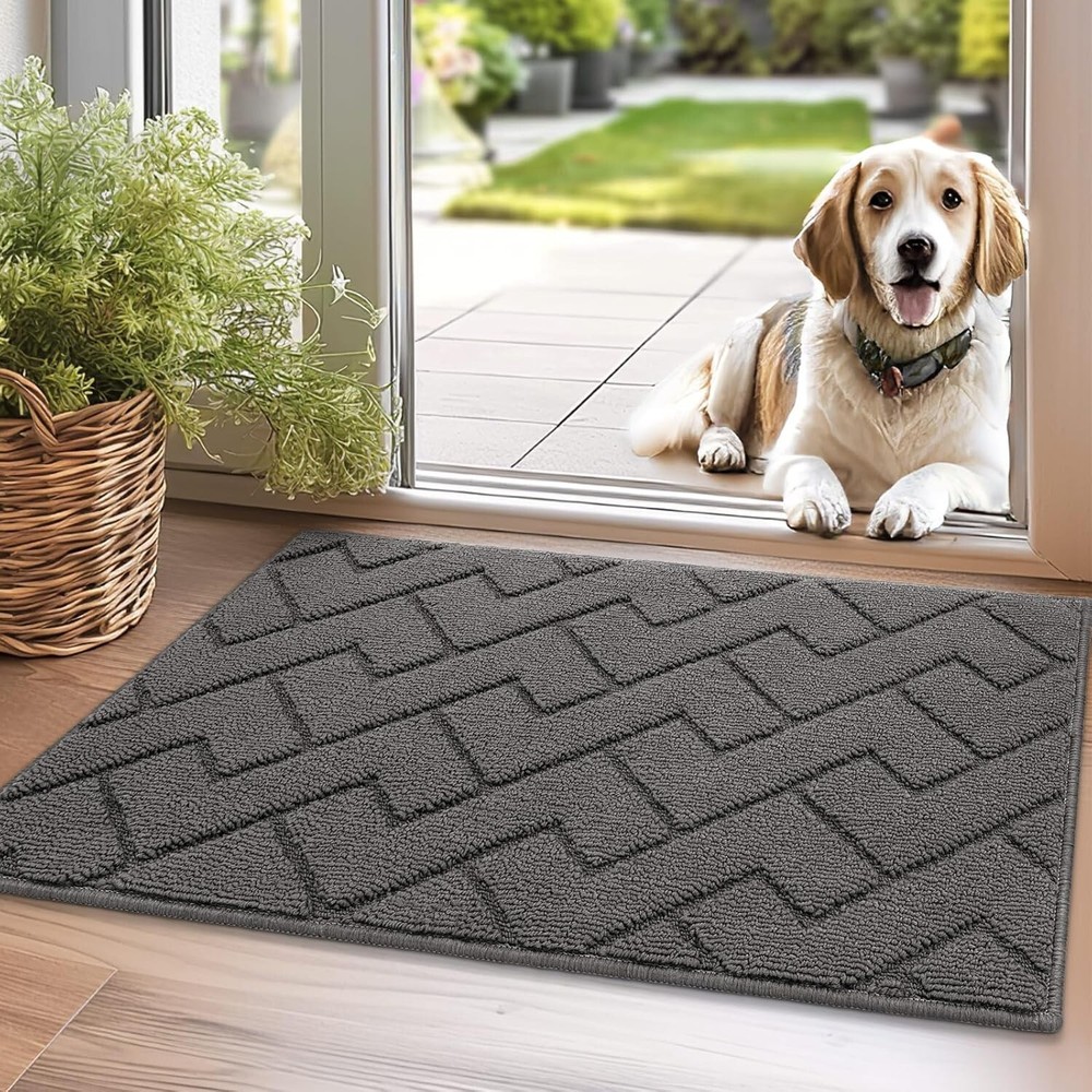 hicorfe Indoor Doormat, Odor-Free Door mat, Non Slip Door Mats 20