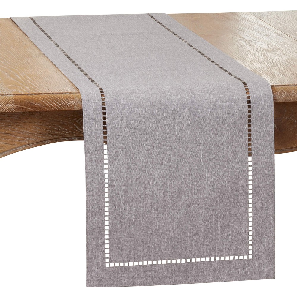 Laser-Cut Hemstitch Table Runner