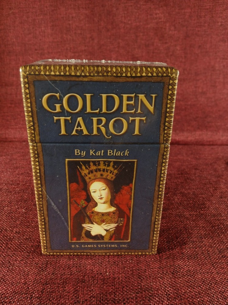 Golden Tarot. Karten by Kat Black (2004, Trade Paperback)