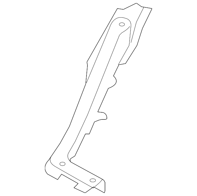 Genuine Nissan Radiator Support Side Panel 62520-1EA0A