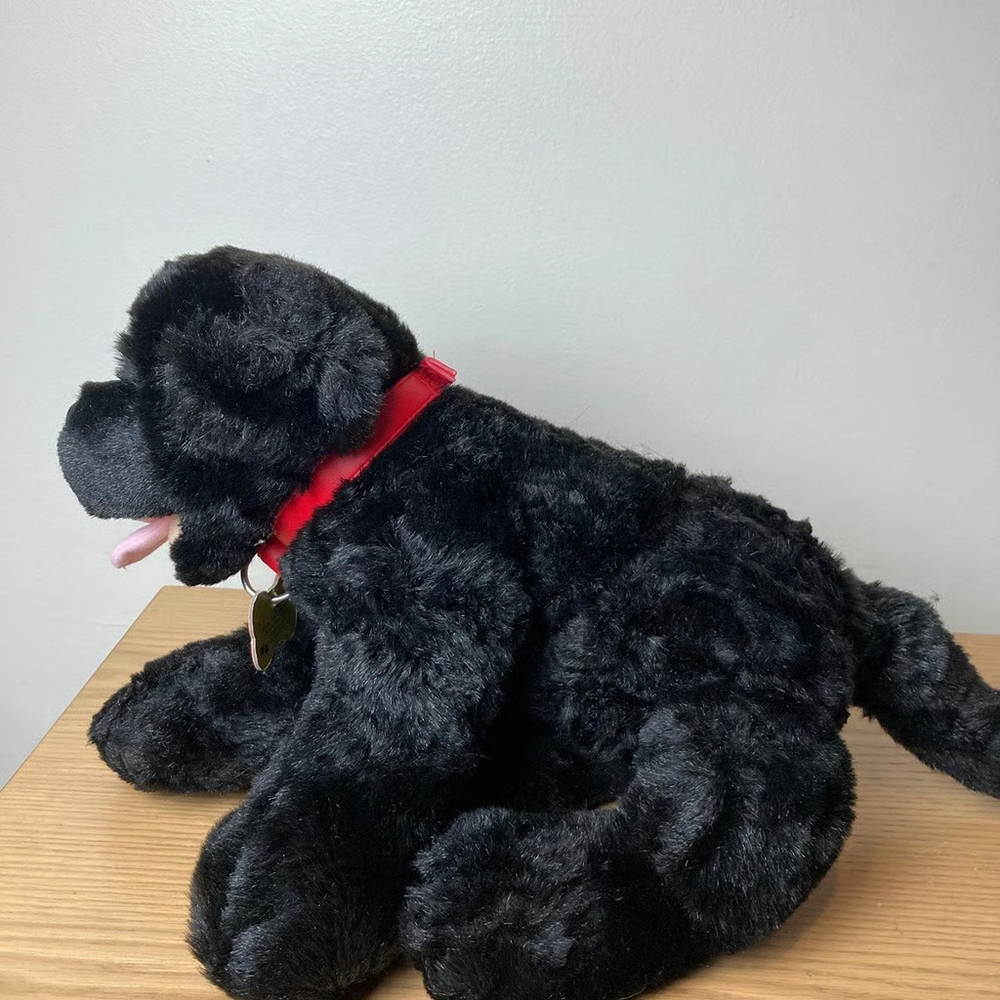 Build A Bear Workshop Black Lab Retriever Puppy Dog Plush Labrador Stuffed 2001