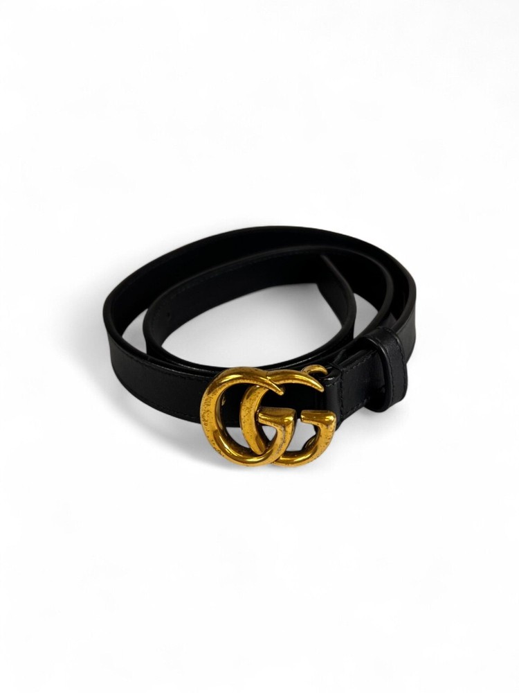 Gucci GG Smooth Buckle Belt – Luxury Designer Accessory $995