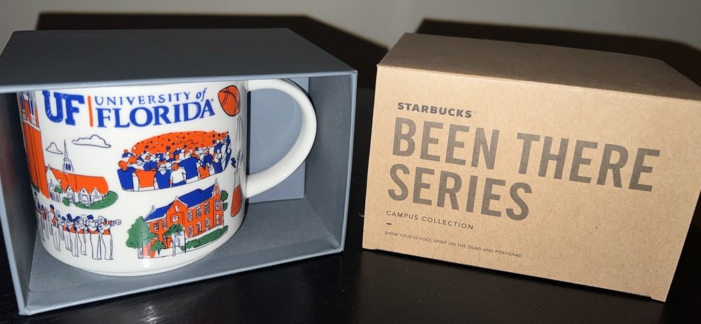 Starbucks 2025 UF University of Florida Gators Campus Been There Mug NEW IN BOX
