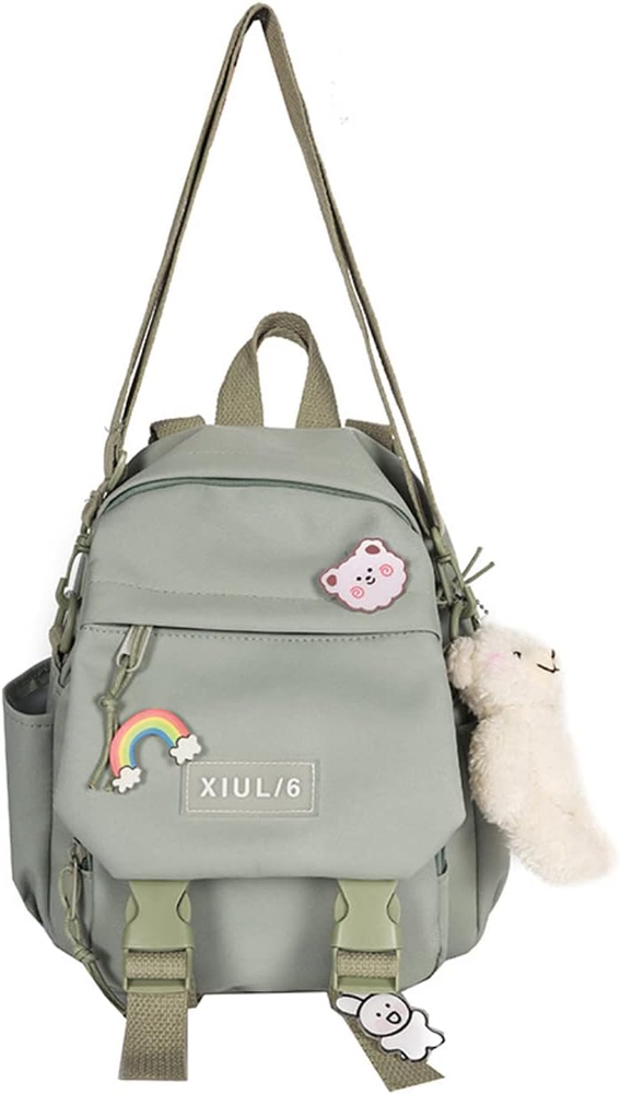 Cute Mini Backpacks with Accessories Aesthetic Mini Backpack for Teens Kawaii Sm