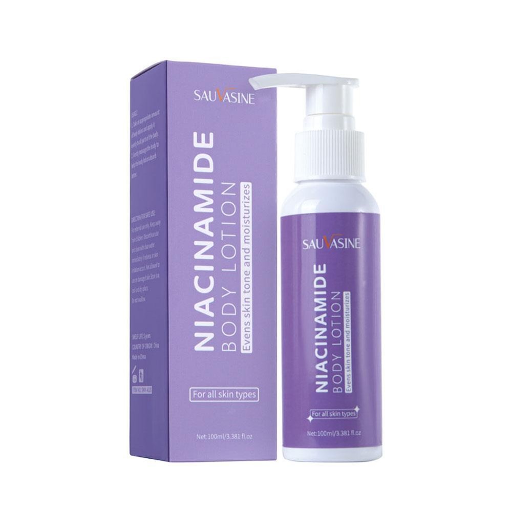 SAUVASINE Niacinamide Body Lotion -100ml Whitening Repairing for All Skins T7N7