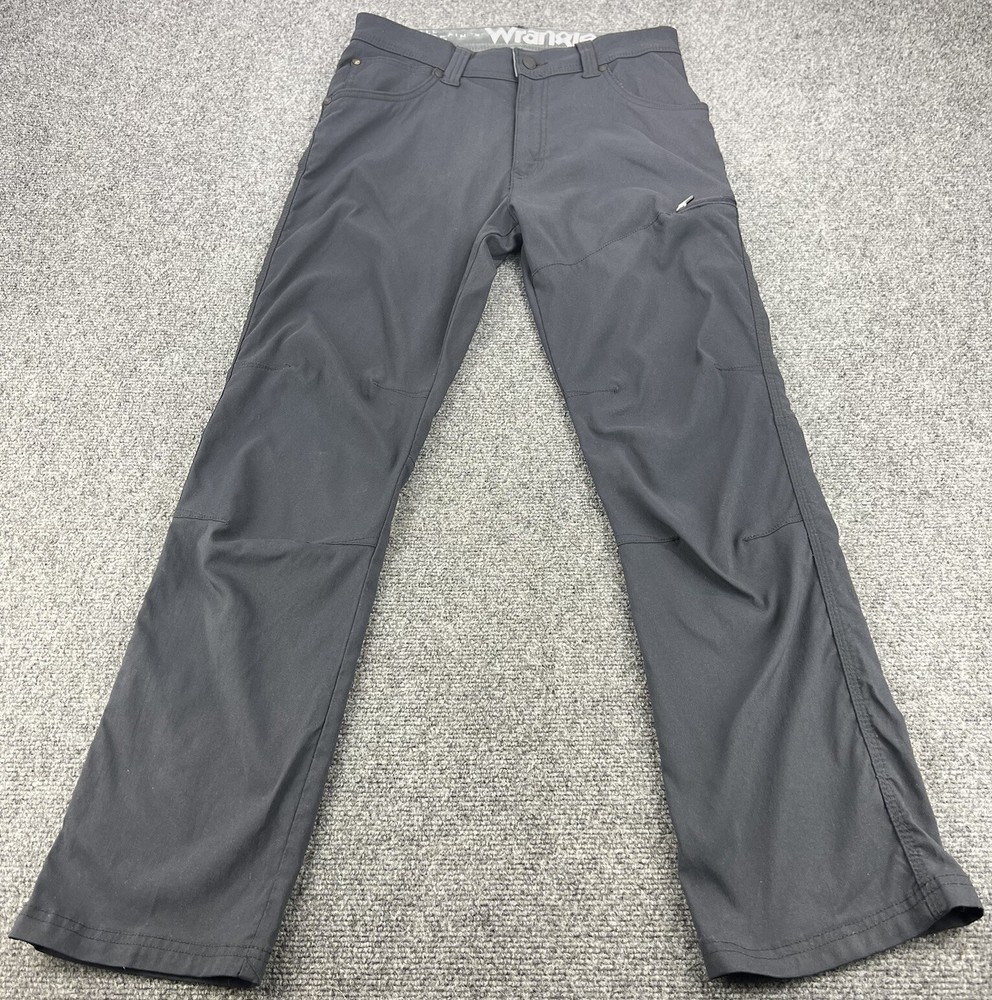 Wrangler ATG Men’s 30x30 Black Double Knee Work Hiking Pants
