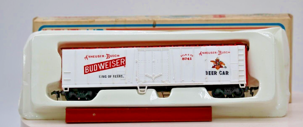 Lionel HO Budweiser Beer Reefer Train RTR 70s 80s NOS 1:87 Scale