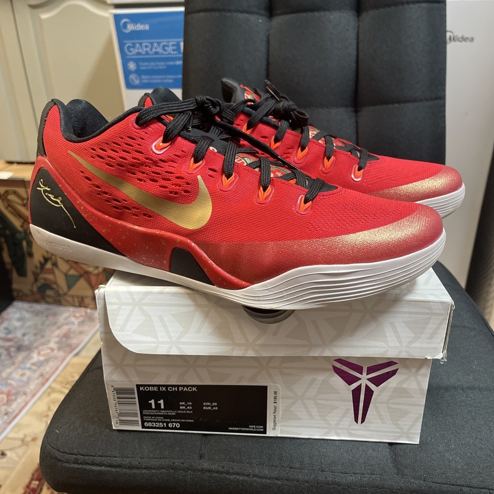 Kobe 9 Low EM “China” Size 11
