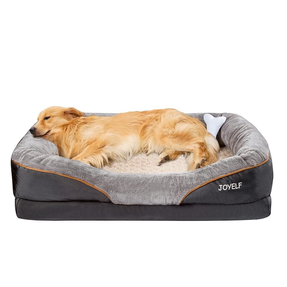 JOYELF X-Large Memory Foam Dog Bed, Orthopedic & Sofa with Removable WashablE