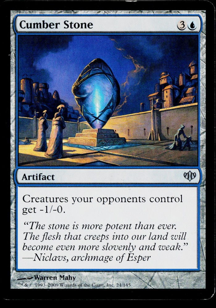Cumber Stone MTG Blue Card #24 Conflux : See Store Coupon-image