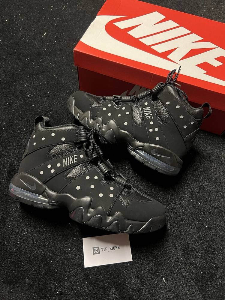 Size 9M /Nike Air Max 2 CB 94 Triple Black/DC1411-001/ VNDS SUPER CLEAN WORN 1X✅