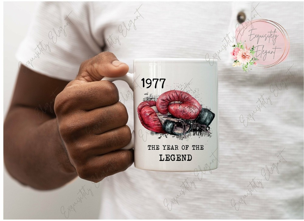Personalised Year Boxing Mug Personalised Mug Boxing Mug Man Mug Custom Mug