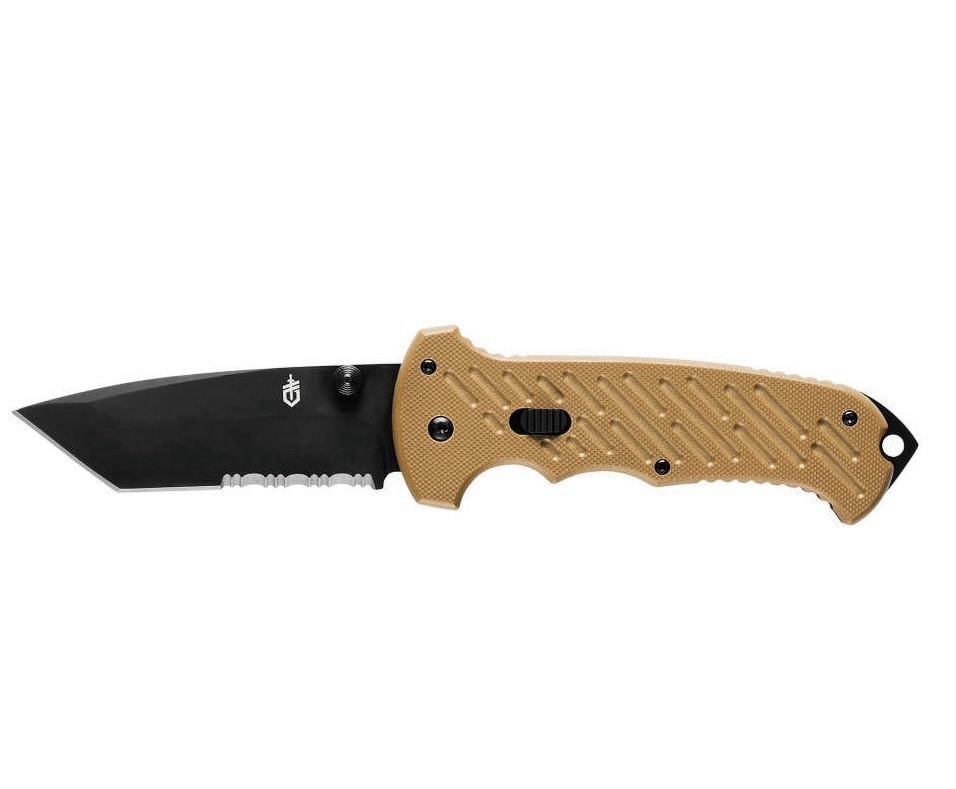 Gerber Gear 06 Fast, Assisted Opening Clip Folding Knife, Coyote Brown