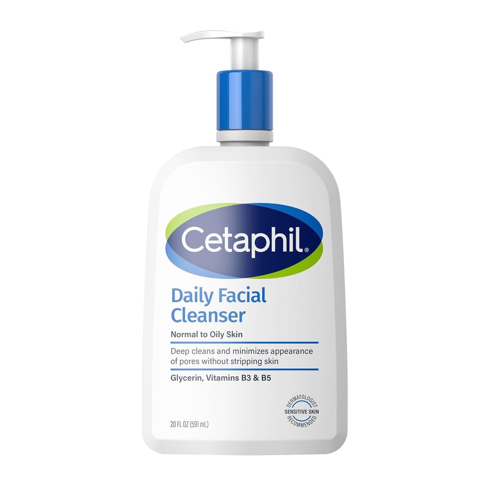 Cetaphil Daily Facial Cleanser for Sensitive & Oily Skin