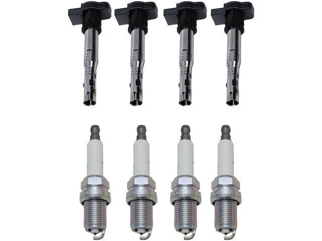 For 2010-2013 Audi A3 Ignition Coil and Spark Plug Kit 84886VSYP 2011 2012