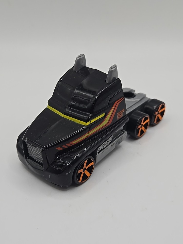 VTg 2002 Mattel Hot Wheels Sneddy JTees Semi Truck Hauler 1:43 Diecast Toy Car