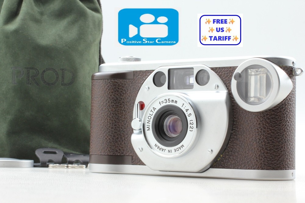 🎦👀✨Top MINT✨ Minolta Prod 20's Point & Shoot 35mm Film Camera From JAPAN