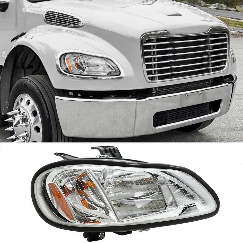 Headlight Assembly For 2004-2013 Freightliner M2 106 112 Truck RH passenger Side