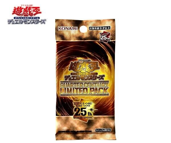 Yu-Gi-Oh! OCG Duel Monsters QUARTER CENTURY LIMITED PACK 1pack JAPAN