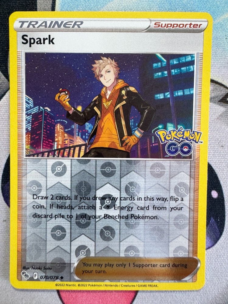 Spark Reverse Holo English Pokemon TCG BKQ180