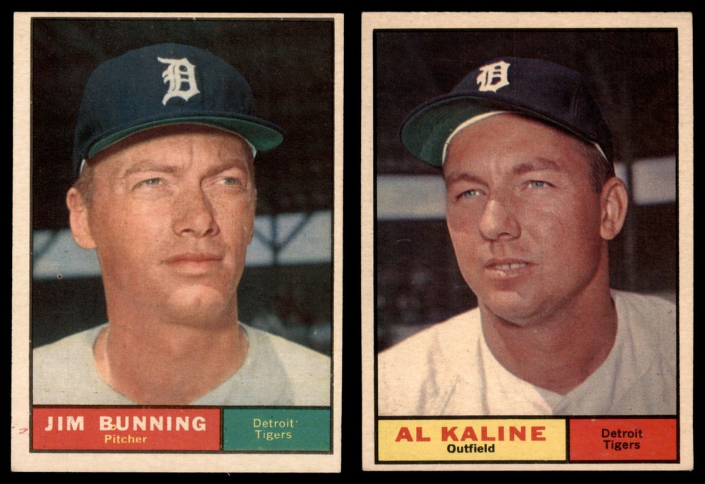 1961 Topps Detroit Tigers Team Set 5.5 - EX+ 6908759