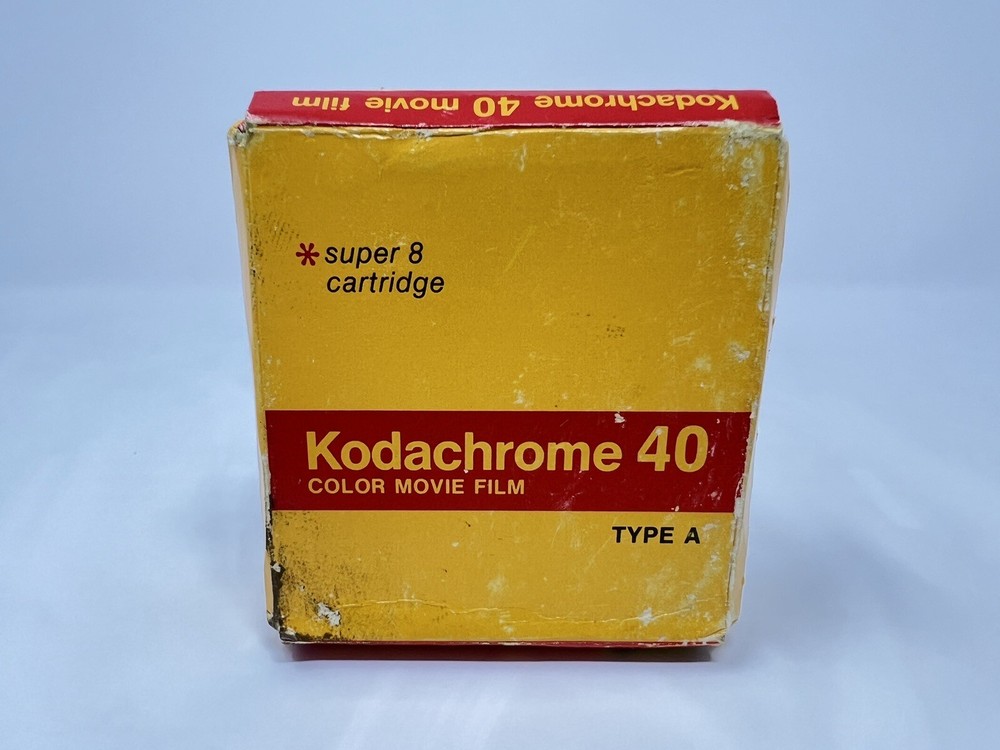 Kodak Kodachrome 40 Type A KMA464 Super 8 Cartridge Movie Film - Brand New