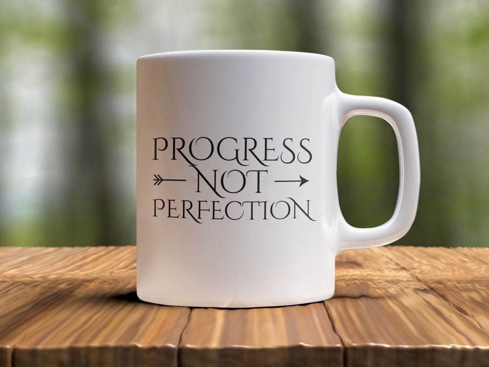 Motivational Graduate Mug Progress Not Perfection Gift For Her Graduation Mug