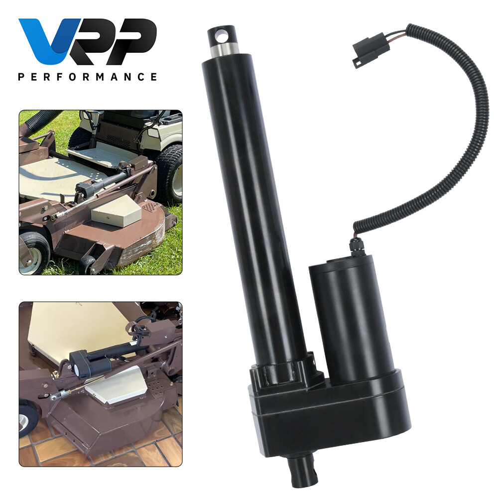 12V Electric Actuator # 180035 For Grasshopper Powerfold Decks Black