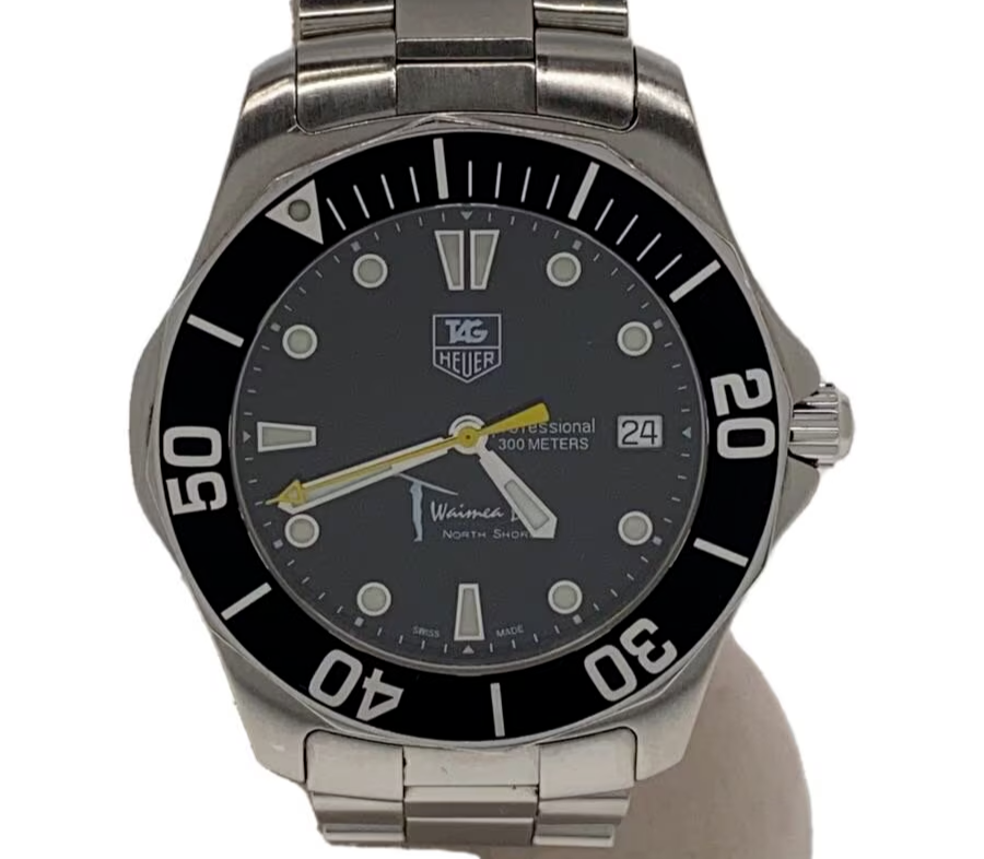 TAG HEUER Aquaracer Waimea Bay Limited WAB1113 black Dial Quartz Men's from JP