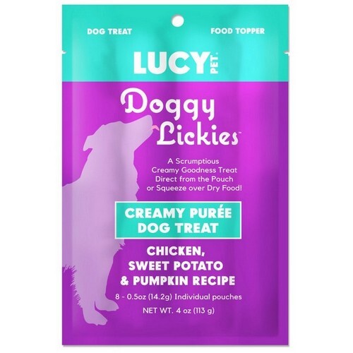 Lucy Pet Products Doggy Lickies Creamy Puree Dog Treat