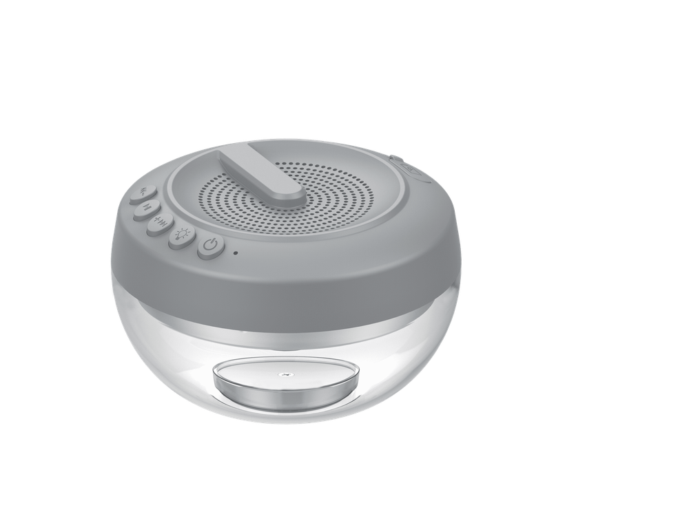 Mainstays IPX7 Waterproof Floating Bluetooth Speaker with LED Lights