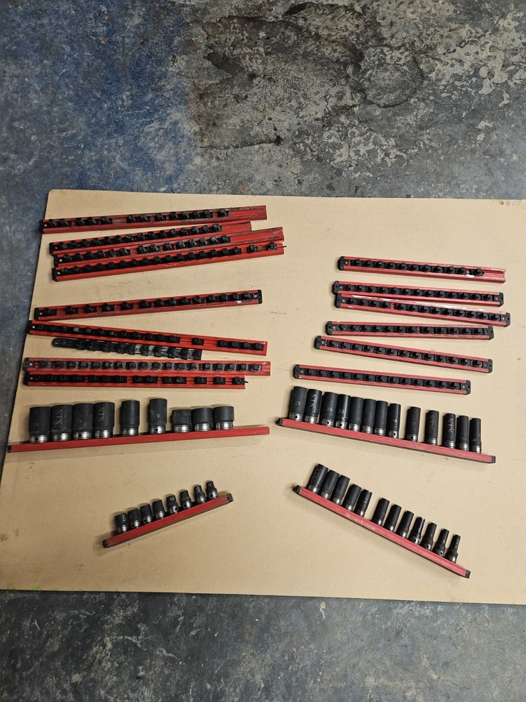 Huge Lot Of Socket Mechanic's Time Savers 3/8