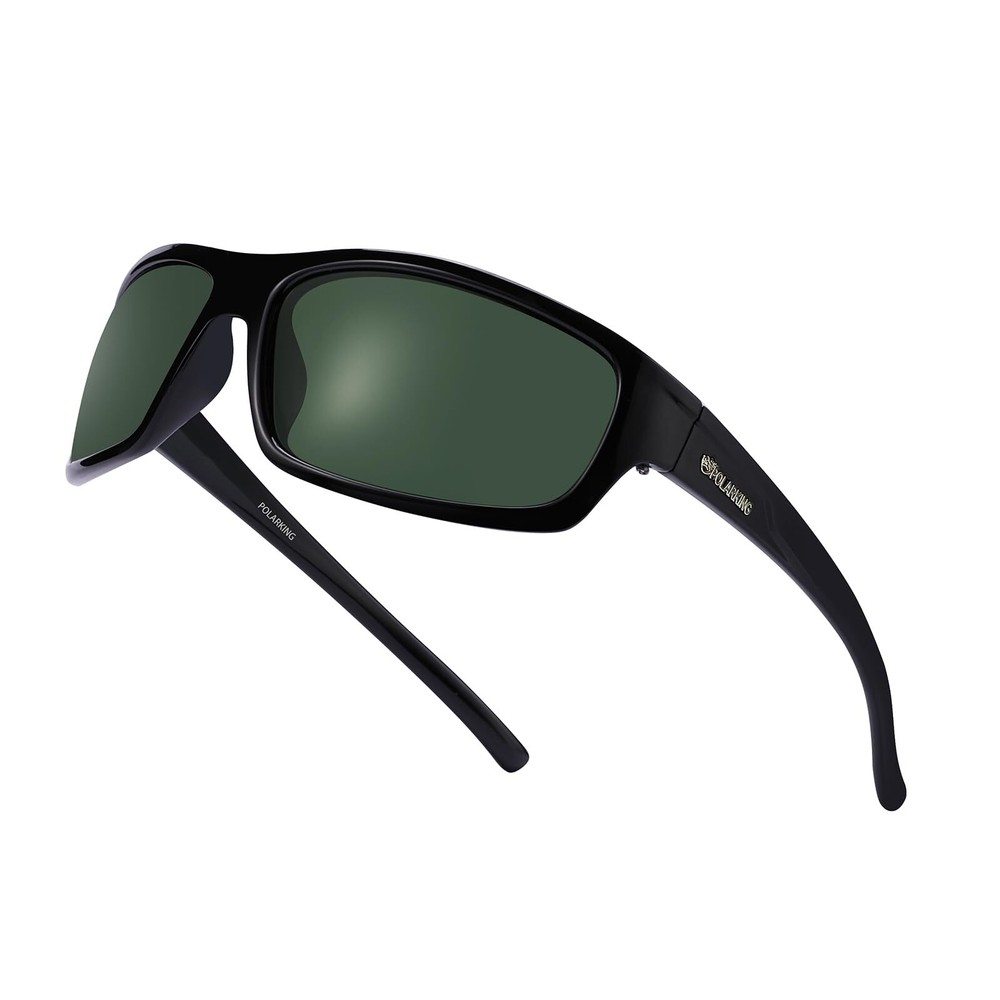 Polarized Sport Sunglasses for Men Women Wrap Around Sun Glasses Mirror Lens ...