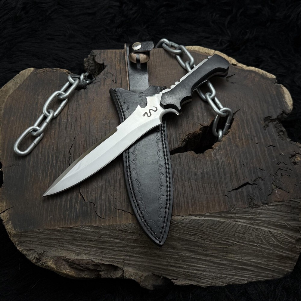 Resident Evil 4 Jack Krauser Movie Replica Bowie Knife With Cover