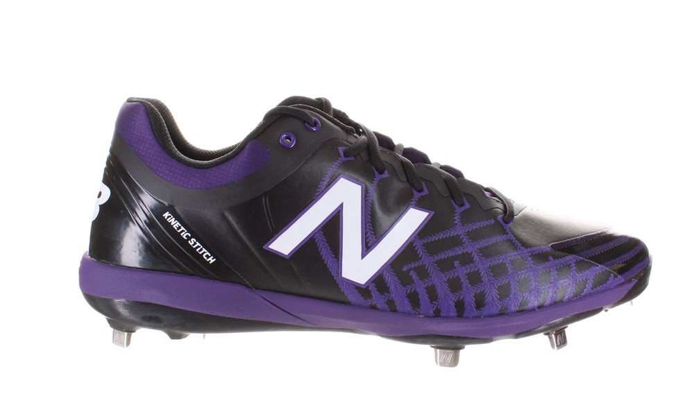 New Balance Mens L4040bp5 Black Baseball Cleats Size 16 (2E) (2021215)