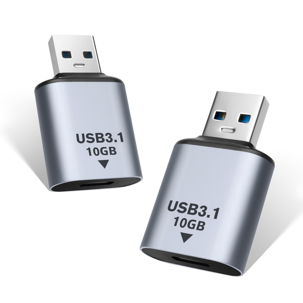 10Gbps USB C to USB 3.1 Adapter OTG Converter Male to Female for Fast Data Transfer  