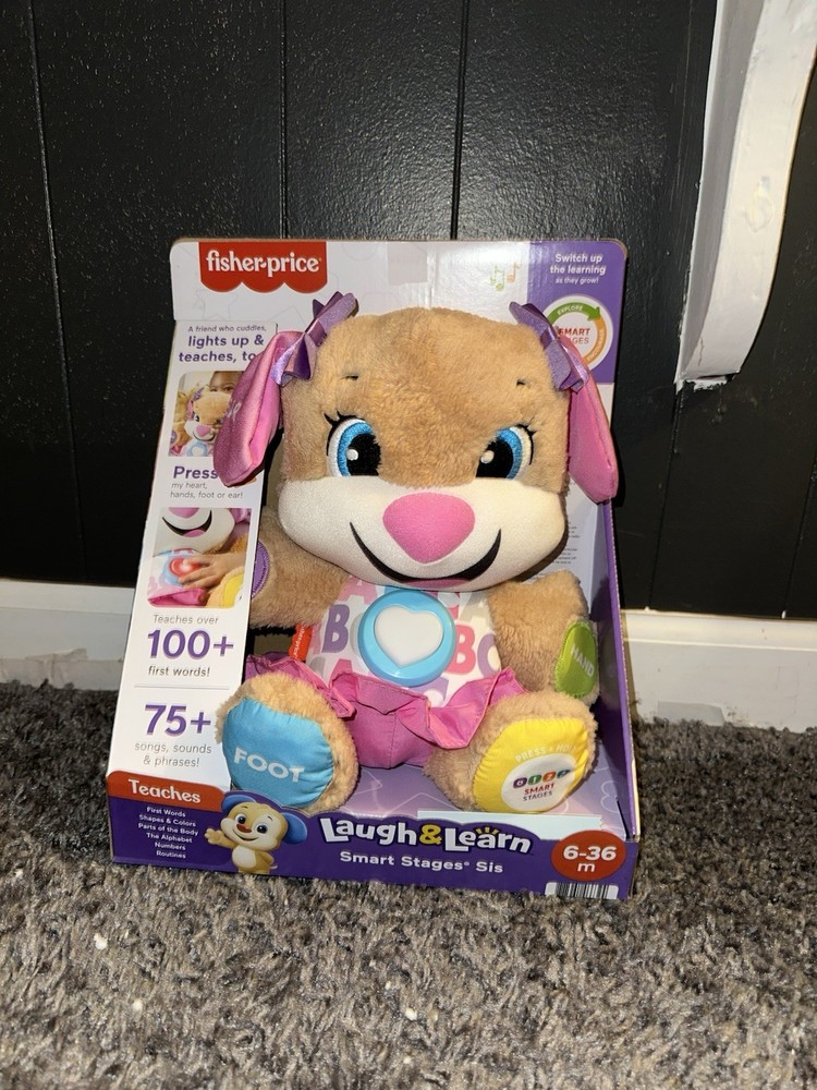 Fisher-Price FDF21 Laugh & Learn Smart Stages Toy Puppy