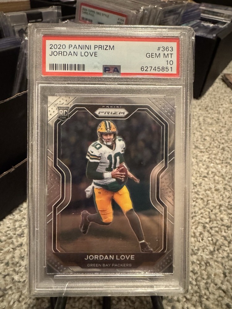 2020 Prizm Jordan Love Green Bay Packers Rookie Psa 10
