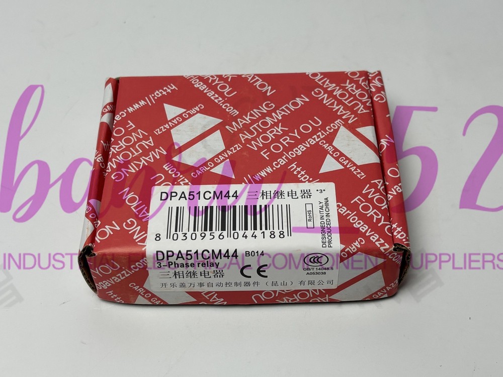 1pcs New CARLO GAVAZZI three-phase relay phase sequence protector DPA51CM44