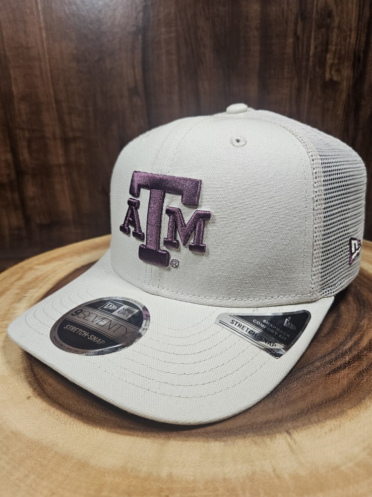 Texas A&M Aggies New Era 9Seventy StretchSnap Adjustable Hat Cap NCAA