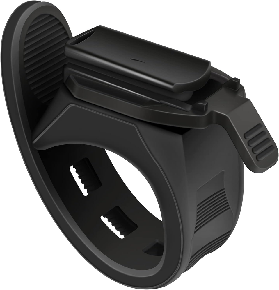 Ascher HJ-040 Bike Headlight Bracket, Silicone Mount Straps for Secure Fit