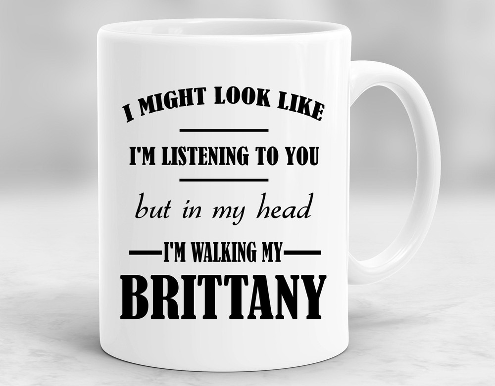 Brittany Themed Coffee Mug for Brittany Lovers P261
