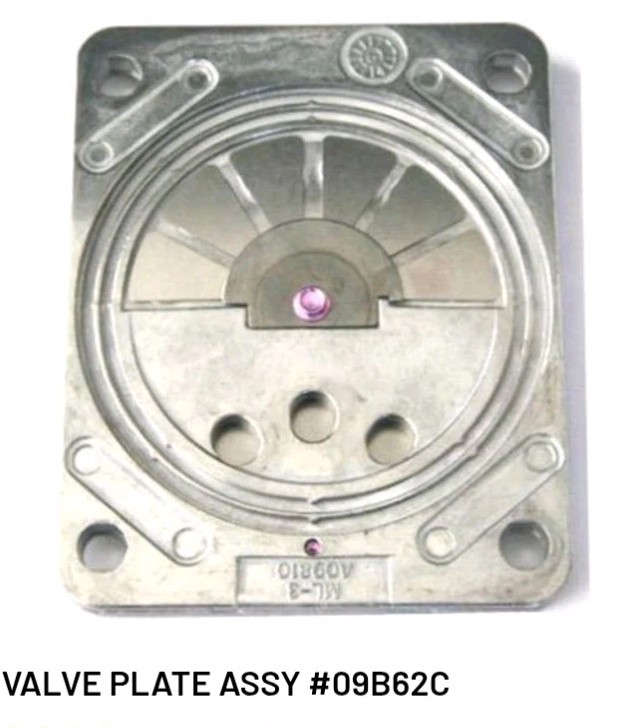 New Devilbiss OEM A09819SV Air Compressor Valve Plate D55146 D55168 D55167