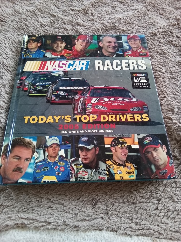 Walmart,Shopko,Meijer Nascar Racers-Crestline Edition by Ben White (2005, Laminated)