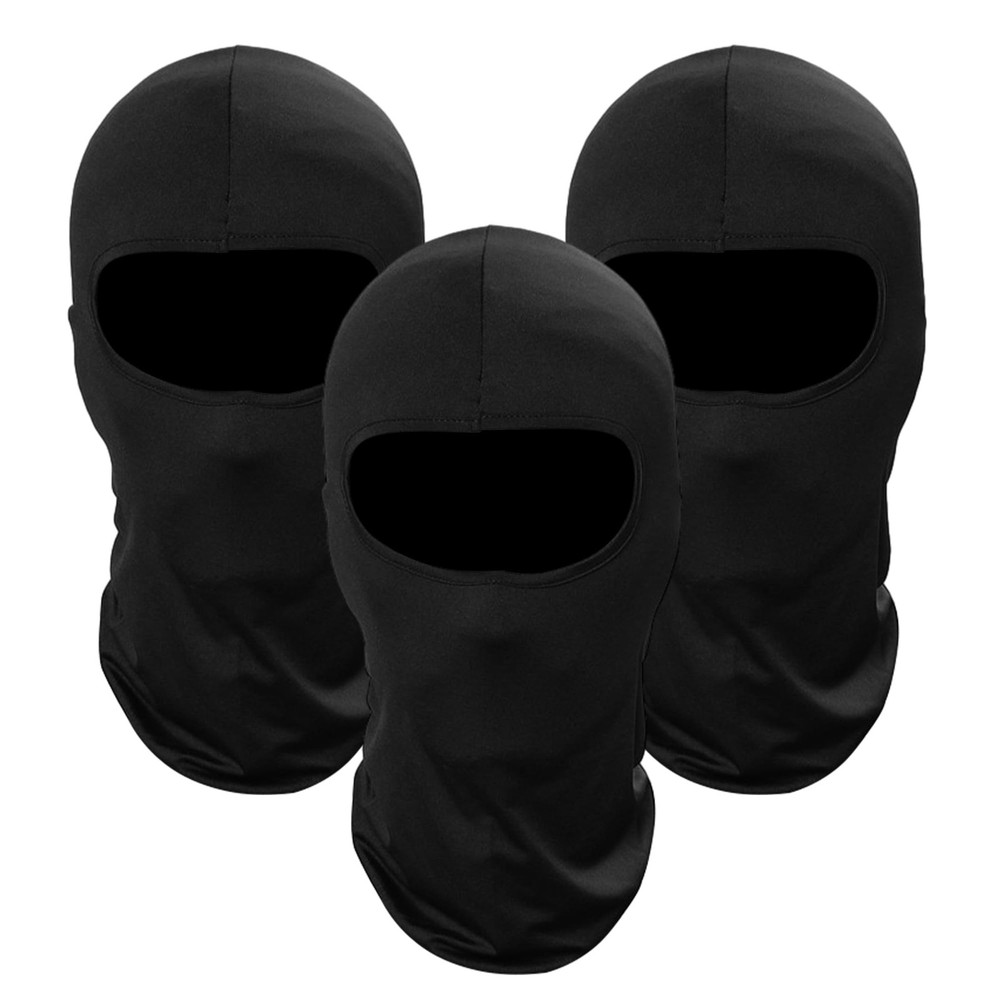 3 Pack Balaclava Ski Mask for Men & Women - UV Protection Windproof Face Cover