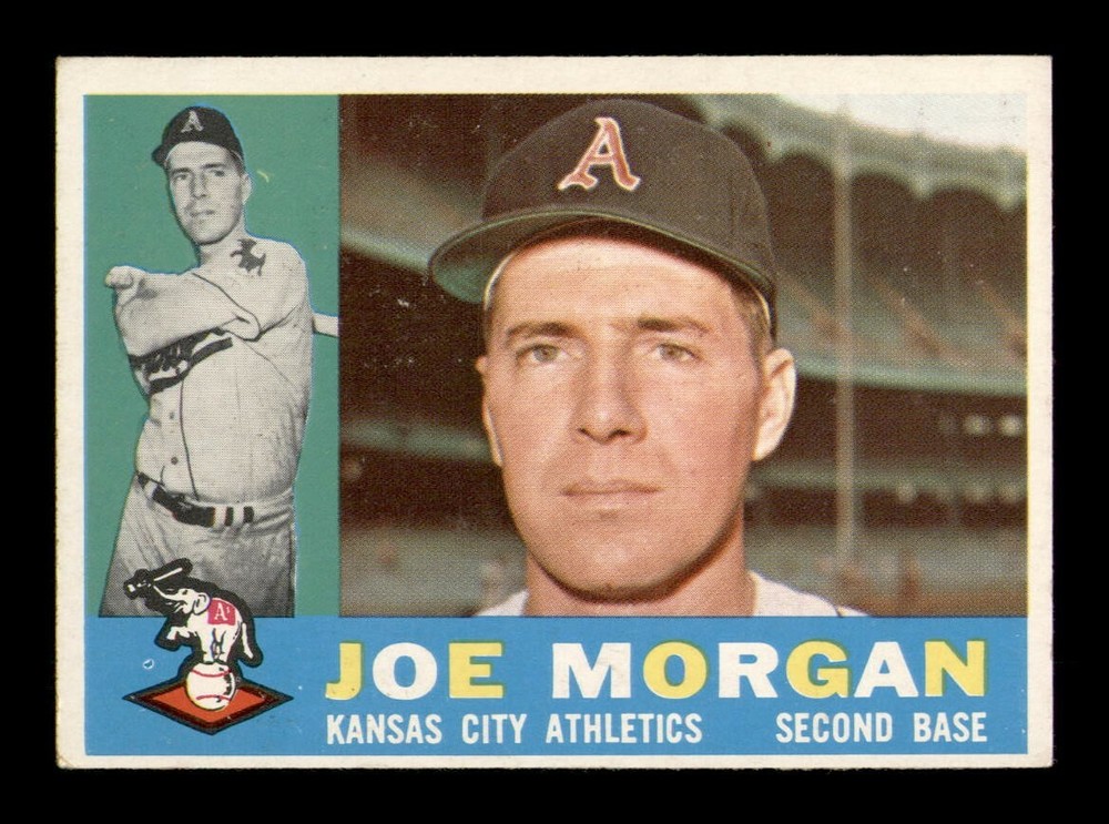 1960 Topps #229 Joe Morgan EX-MINT Baseball Card *OBGcards*