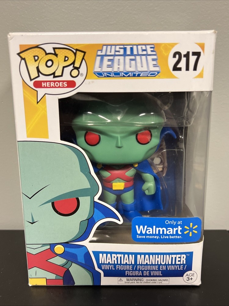 Martian Manhunter #217 Funko Pop Vinyl Figure (Walmart Exclusive) Justice League