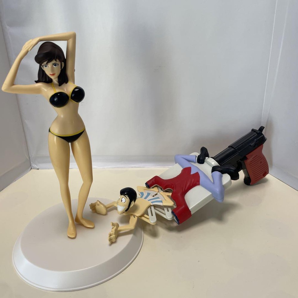 Lupin the Third Figure lot Fujiko Lupin pistol DX Anime Goods From Japan